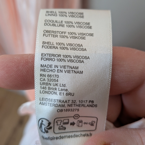 FREE PEOPLE Lucky Love Midi Dress Baby Pink No Size Tag (S Approx) Satin Finish - Picture 11 of 16